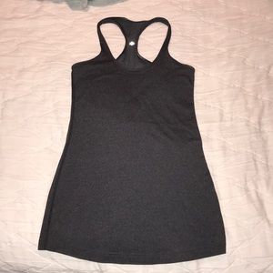 Grey lululemon tank